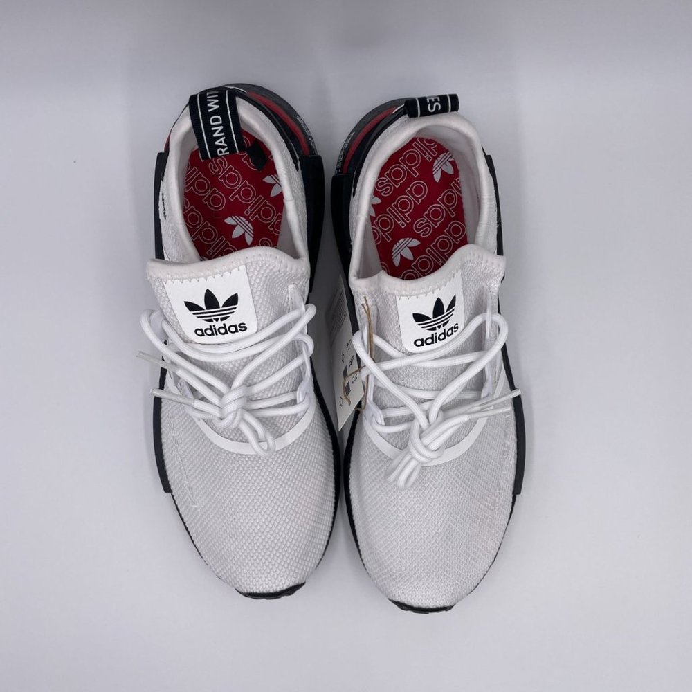 adidas NMD R1 White / Black Womens Shoes - Picture 5 of 8